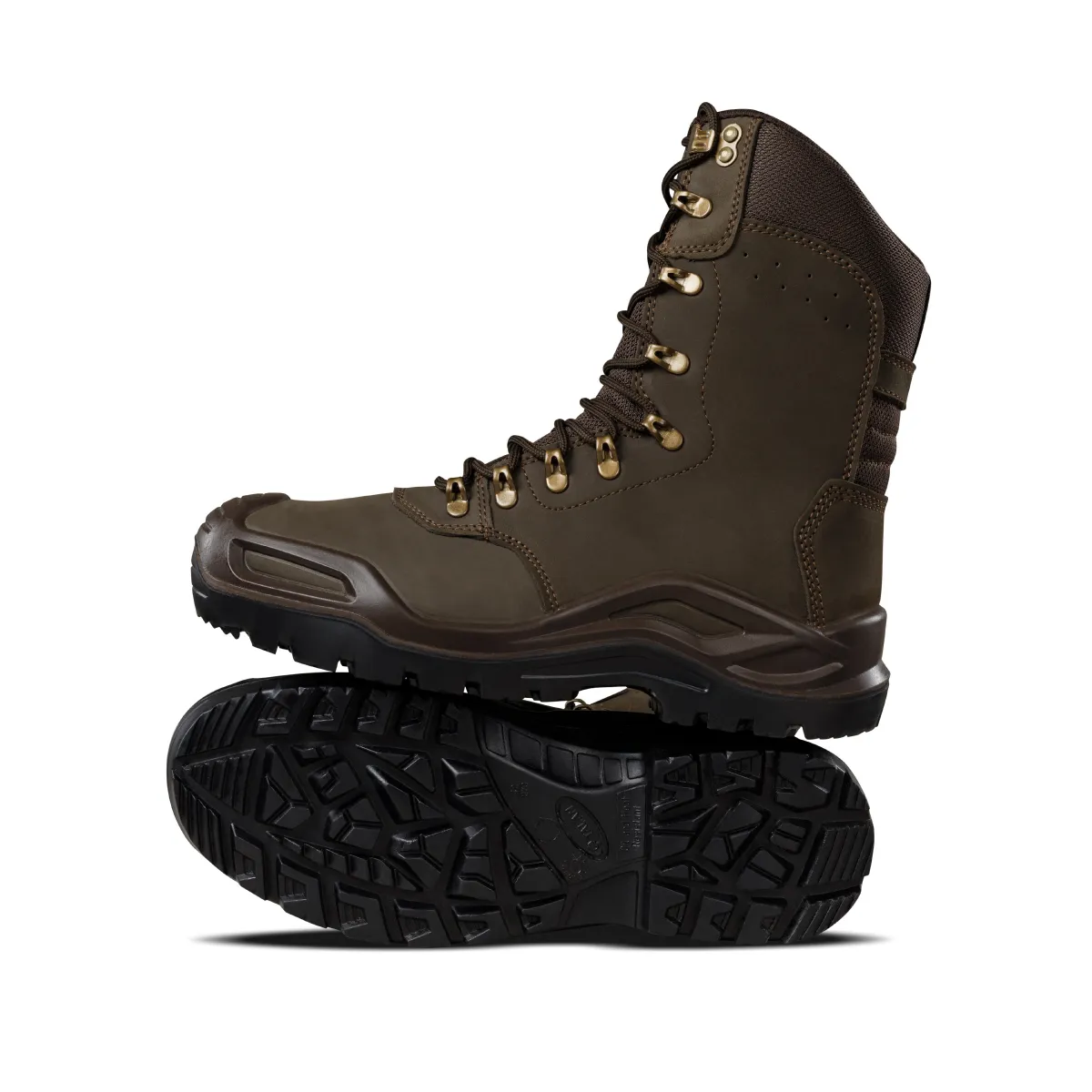 Черевики зимові тактичні Talan Tactical А4321. Мембрана, натуральна шкіра. Коричневі 5