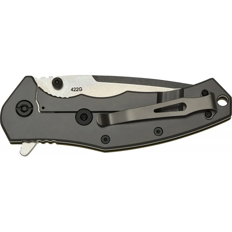 Ніж розкладний SKIF Griffin II SW. Класичне лезо. Довжина 218 мм. Олива. 6