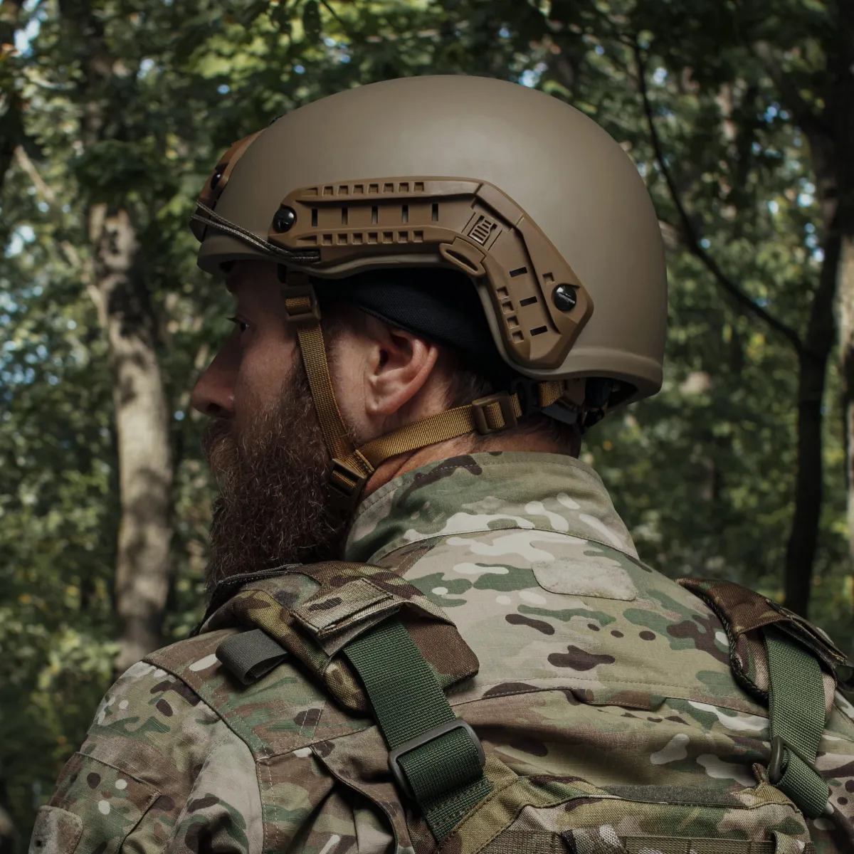 Кевларовый шлем TOR-D (стандарт). Производитель: Украина. Цвет Койот. L 7