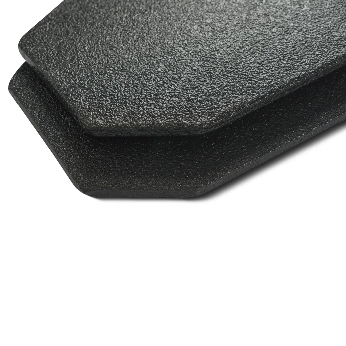 Стальные бронепластины 4 класса (комплект). Вес 6.8 кг. Размер M (25х30 см.) 7