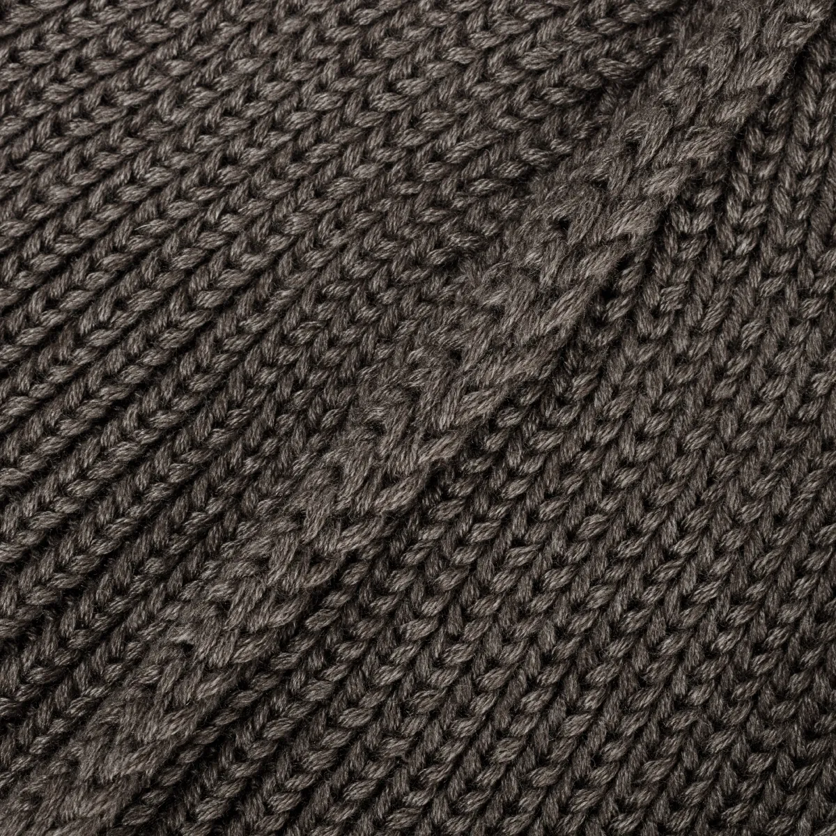 Шапка в’язана Docker Hat. Cotton and wool. Dark coffee 5