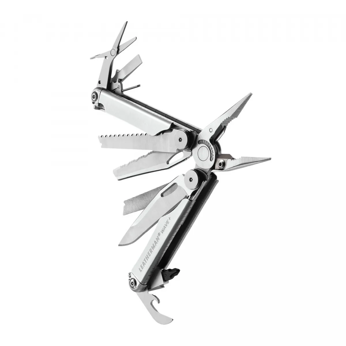 Мультитул Leatherman® (США) Wawe Plus на 17 инструментов из нержавеющей стали, нейлоновый чехол. 4