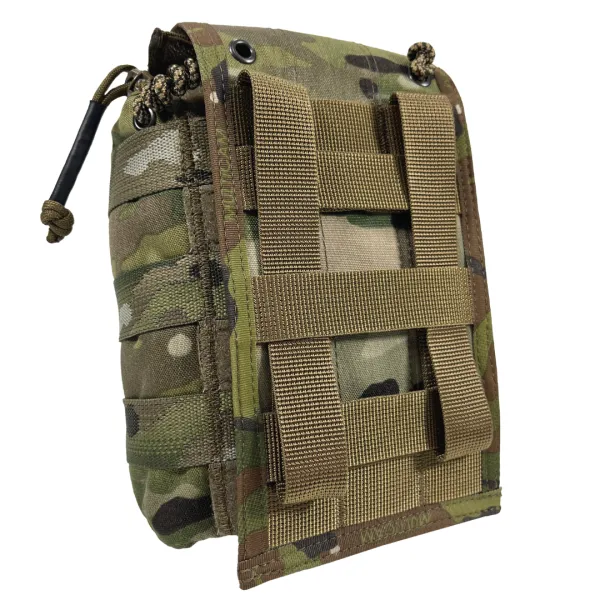 Аптечний підсумок A.M.I.A.K. A2 SOF А.Т.А.К.А зі скиданням. Cordura 500D. Мультикам 2