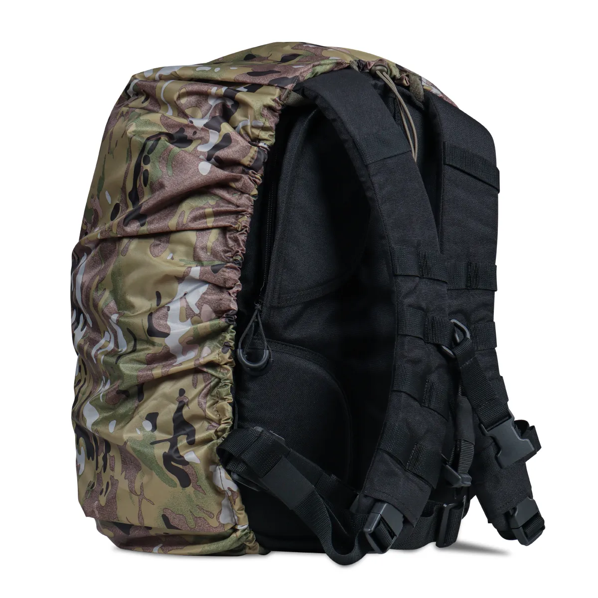 Дощовик-чохол на рюкзаки до 40 л, 100% поліестер. Мультикам 2