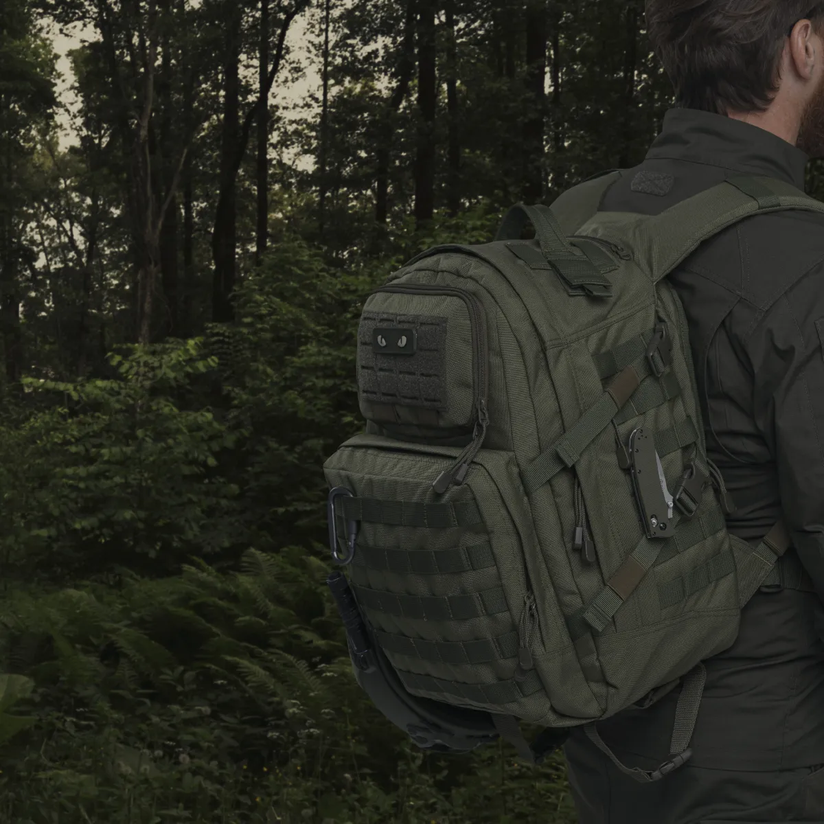 Тактический рюкзак RANGER на 40 л. Олива. CORDURA 1000 7