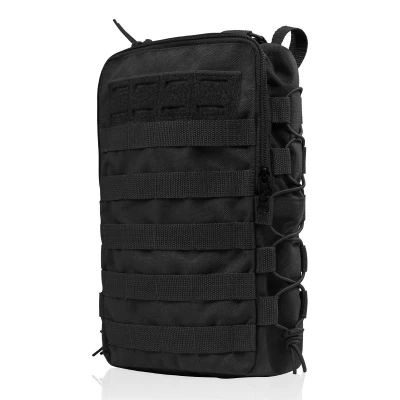 Тактичний рюкзак на 10 л. Кріплення Molle. Cordura 1000D. Чорний