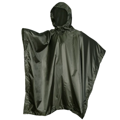 Пончо Piligrim. Вологостійке з військовим забарвленням. Темна олива