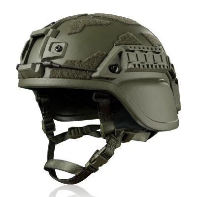 Келларовый шлем ARCH Helmet (ECH) MICH с увеличенной площадью защиты. Олива