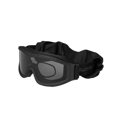 Очки баллистические Swiss Eye F-Tac Black. Линзы из поликарбоната, сверхпрочные