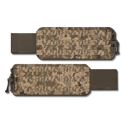 Боковые камербанды XL с баллистическими пакетами 30х15 см 1-го класса защиты. Пиксель (мм-14)