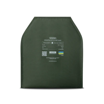 Балістичний пакет 1-го класу захисту 250 х 300 мм під бронеплиту. НВМПЕ