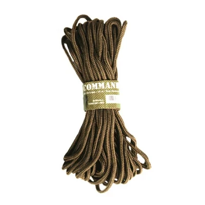 Веревка MIL-TEC Commando Rope 15 м. Материал Полипропилен. Койот
