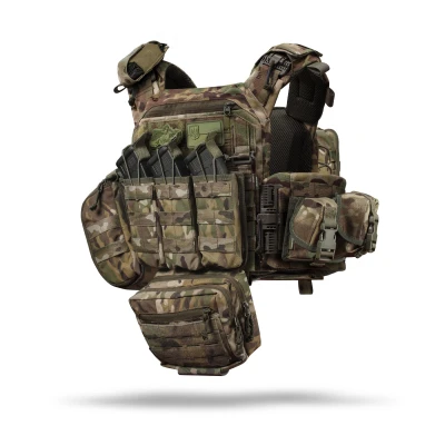 Комплект спорядження Commando Elite Tactical Assault Kit. Під 27х35.5 см бронеплити. Мультикам