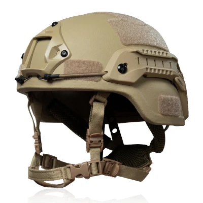 Шлем Mich 2000 Team Wendy с СВМПЭ койот. Уровень защиты NIJ IIIA