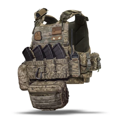 Комплект спорядження Vest Full (based on IBV) S/M 2-го класу захисту. Піксель(мм-14)