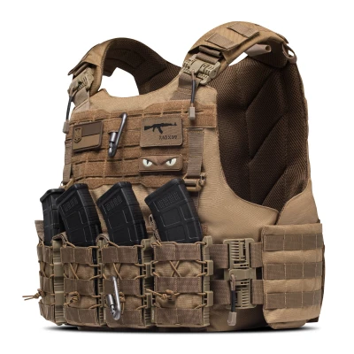 Плитоноска IBV (аналог IOTV). Увеличенная площадь защиты. Цвет Койот