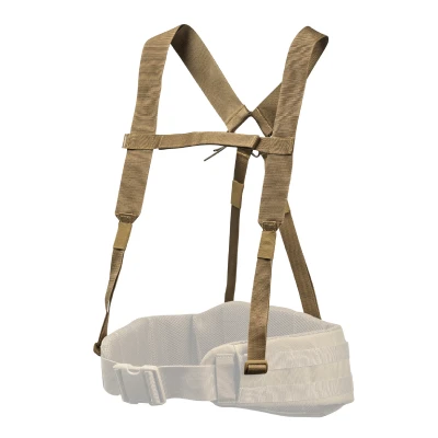 Плечевые ремни для тактического пояса. Крепление Molle. Койот