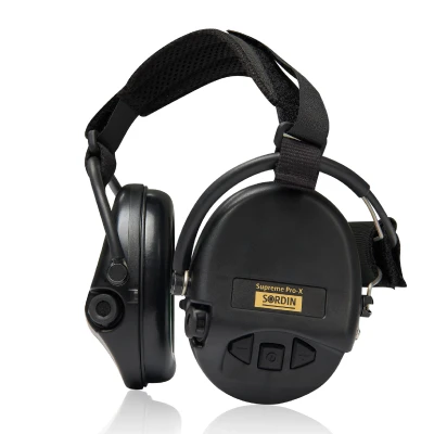 Активные наушники Sordin Supreme Pro-X Neckband. Черный