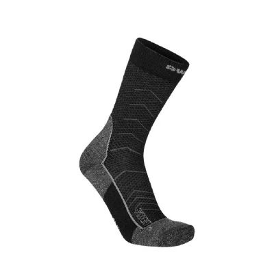 Шкарпетки трекінгові Lowa Trekking з вовни мериноса. Black