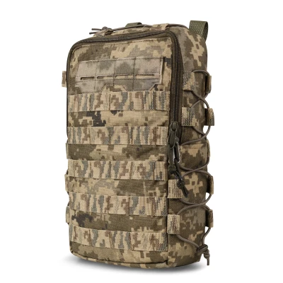 Тактический рюкзак на 10 л. Крепление Molle. Cordura 1000D. Пиксель (мм-14)