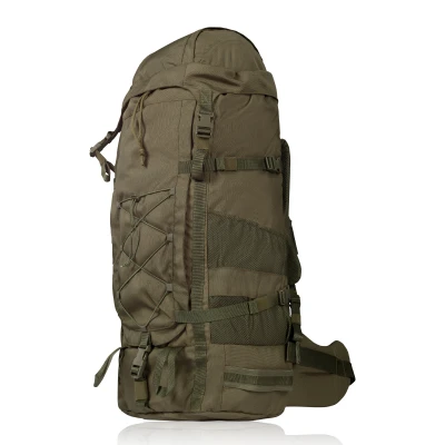 Тактический рюкзак на 75 л с чехлом от дождя. Ткань Cordura 1000 D. Олива