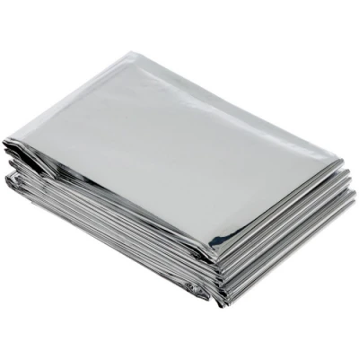 Аварийное термоодеяло Skif Outdoor Thermo Shield. Материал алюминированный полиэтилен, 210х160 см