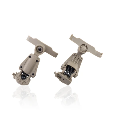 Кріплення адаптер для навушників Walker’s на шолом (Чебурашка). TAN / Койот