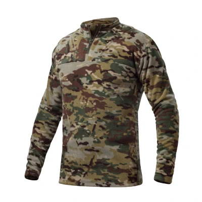Флисовая тактическая кофта Garrison Fleece Multicam. Temperature control, polyester