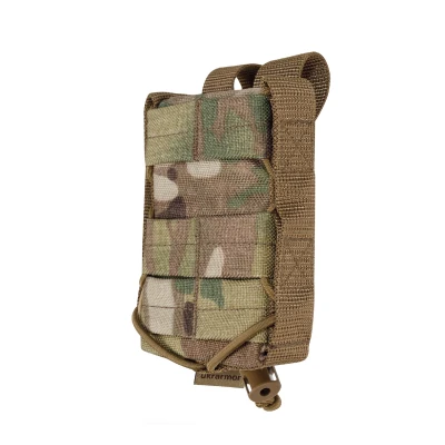 Одинарный подсумок под магазин AR, пластиковая основа. Система MOLLE. Мультикам