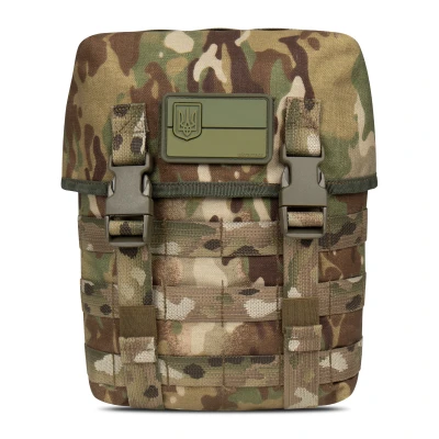 Тактический подсумок "Сухарка". Мультикам. Для переноса амуниции и личных вещей.