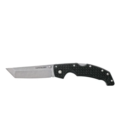 Нож раскладной Cold Steel (США) Voyager Large Tanto Point, 235 мм, нержавеющая сталь