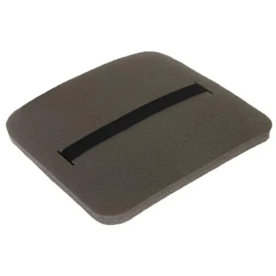 Коврик для сидения с фиксаторами фастекс, 35 х 30 х 2,0 см, 2-слойный, хаки