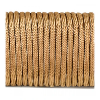 Веревка Paracord 550 типа III. Длина 10 м. Нагрузка до 250 кг. Цвет Койот