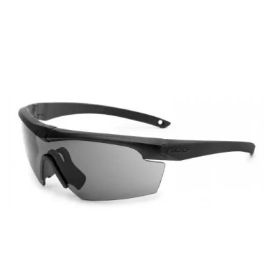 Очки баллистические ESS® Crosshair Black with Smoke Gray Lense. 100% UVA/UVB безопасность