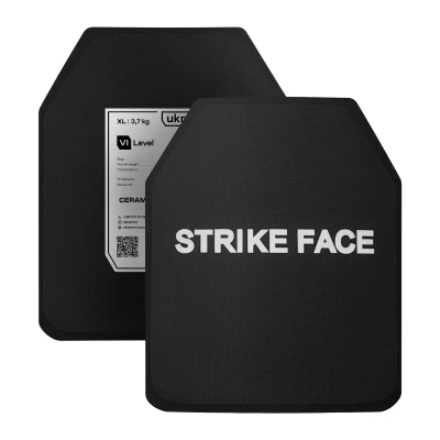 Керамічні бронеплити 6 класу захисту (комплект). Вага 7.4 кг. Розмір XL (27х33 см.)