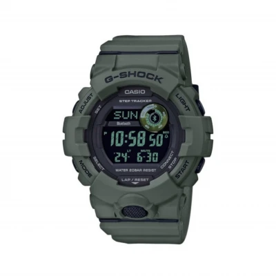 Тактические часы Casio G-SHOCK G-Squad GBD-800UC. Водостойкий корпус. Олива