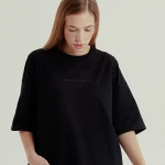 Футболка «Досліджуй» від Rift. Oversize. Чорний 2