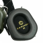 Активные наушники Earmor M32X MOD4 с микрофоном. Олива 4