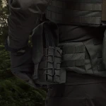 Подвійний закритий підсумок з клапаном під магазини АК/АR. Олива 3