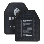 Керамічні бронеплити 4 класу Bronyx (комплект). Вага 5 кг. Розмір L (26х33 см)