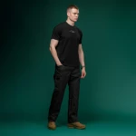Футболка Basic Military T-Shirt из коллекции NAME. Cottone/Elastane, черный 5