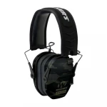 Активные наушники Walker's Razor Slim MulticamBlack (Черный мультикам) с оголовьем. Производитель США