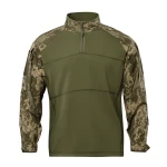 Тактическая рубашка UBACS ВСУ. Основа Coolmax, рукава Rip-Stop. Пиксель 9