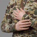 Флисовая тактическая кофта Garrison Fleece Multicam. Temperature control, polyester 3