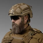 Маскировочный кавер на шлем (универсальный). Койот. Размер M 6