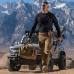 Термосорочка 5.11 Tactical® Tropos Long Sleeve Baselayer Top. Чорний 7