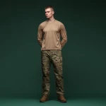 Тактическая рубашка Base Combat Shirt с длинным рукавом. Койот 5
