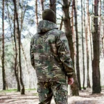 Куртка тактична з капюшоном. Тканина Саржа, мультикам 3