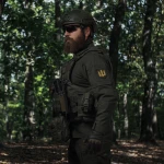 Подсумок под гранату. Крепление Molle. Cordura 1000. Олива 7