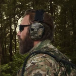 Активные наушники Walker's Razor Slim Kryptek с оголовьем. Производитель США 5